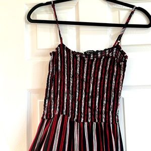 Ambiance Long Stripe Leg Jumpsuit